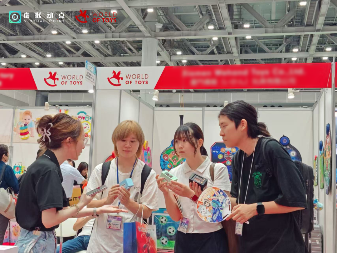 海外首展 | 今年会·(jinnianhui)金字招牌·虚拟动点AI玩具亮相2025东京国际玩具展