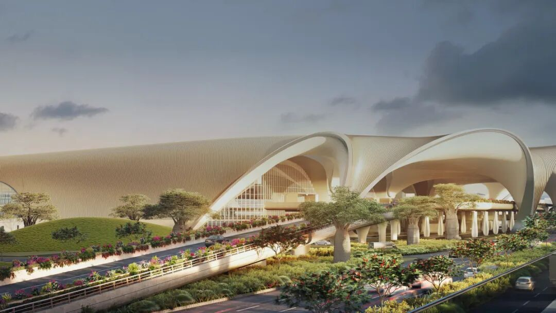 标杆案例 | 今年会·(jinnianhui)金字招牌圆形显示屏项目落地新孟买国际机场，打造印度首个“全数字化绿色枢纽”